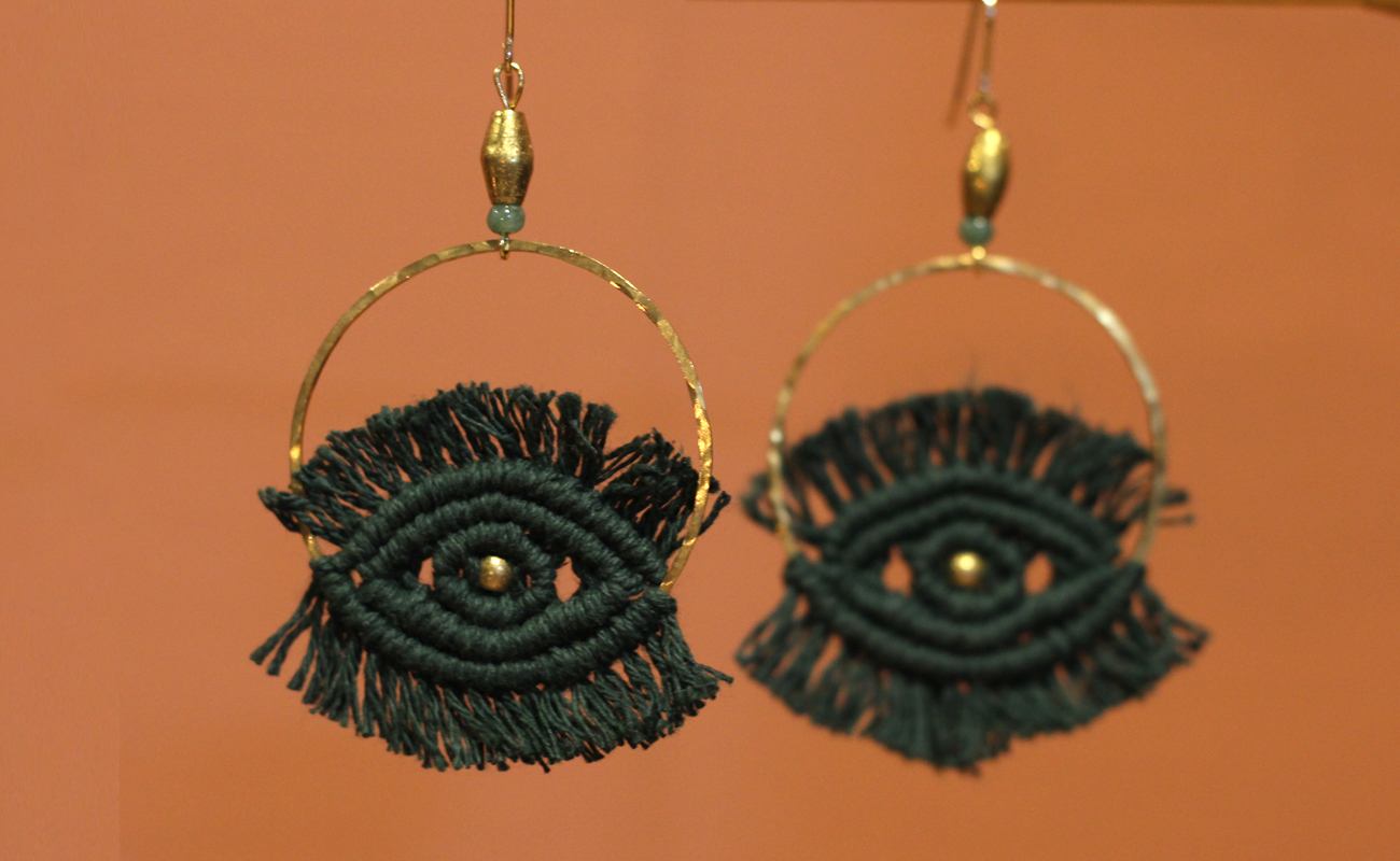 荷魯斯之眼耳環