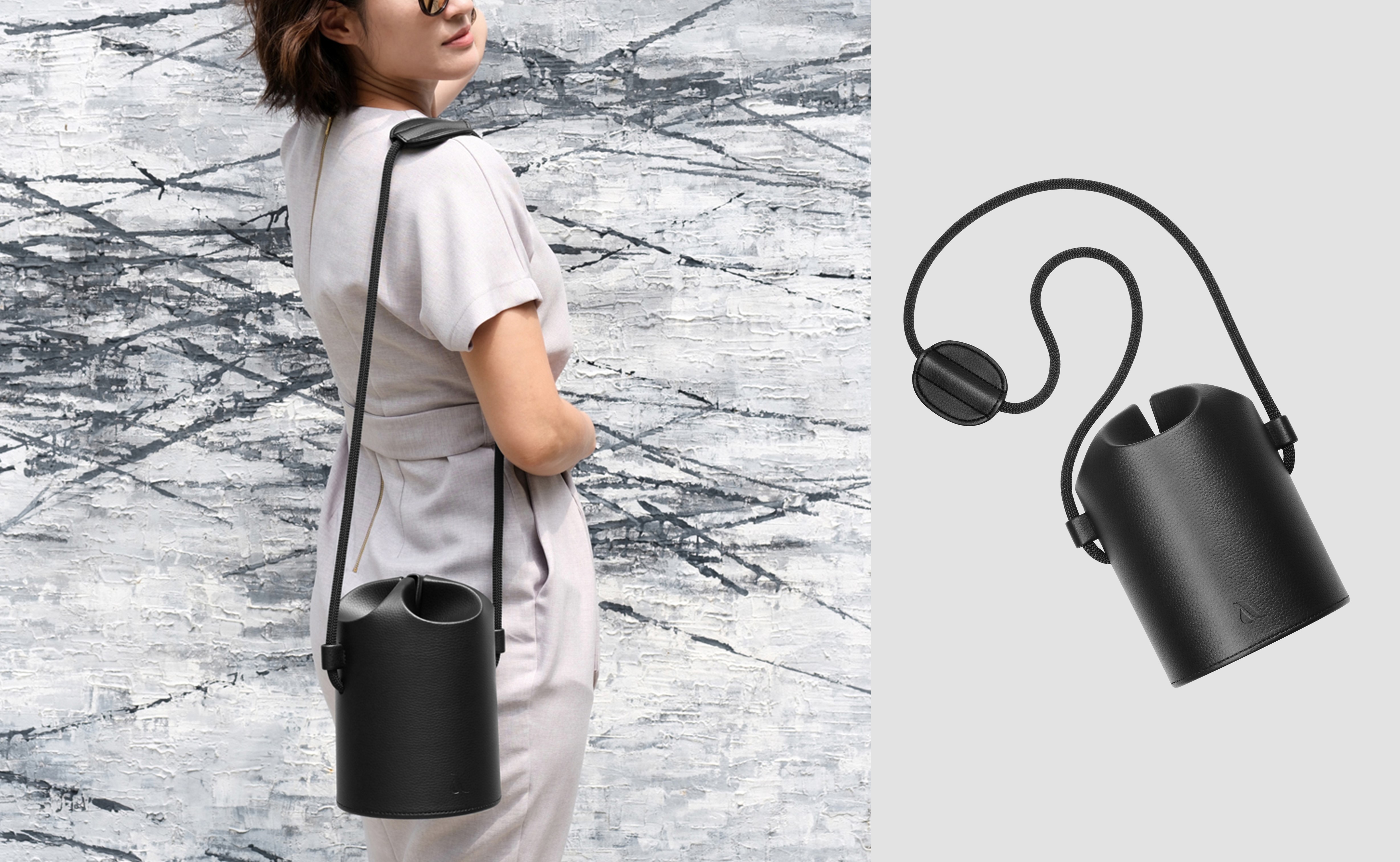 BLOSSOM 摺紙圓筒包