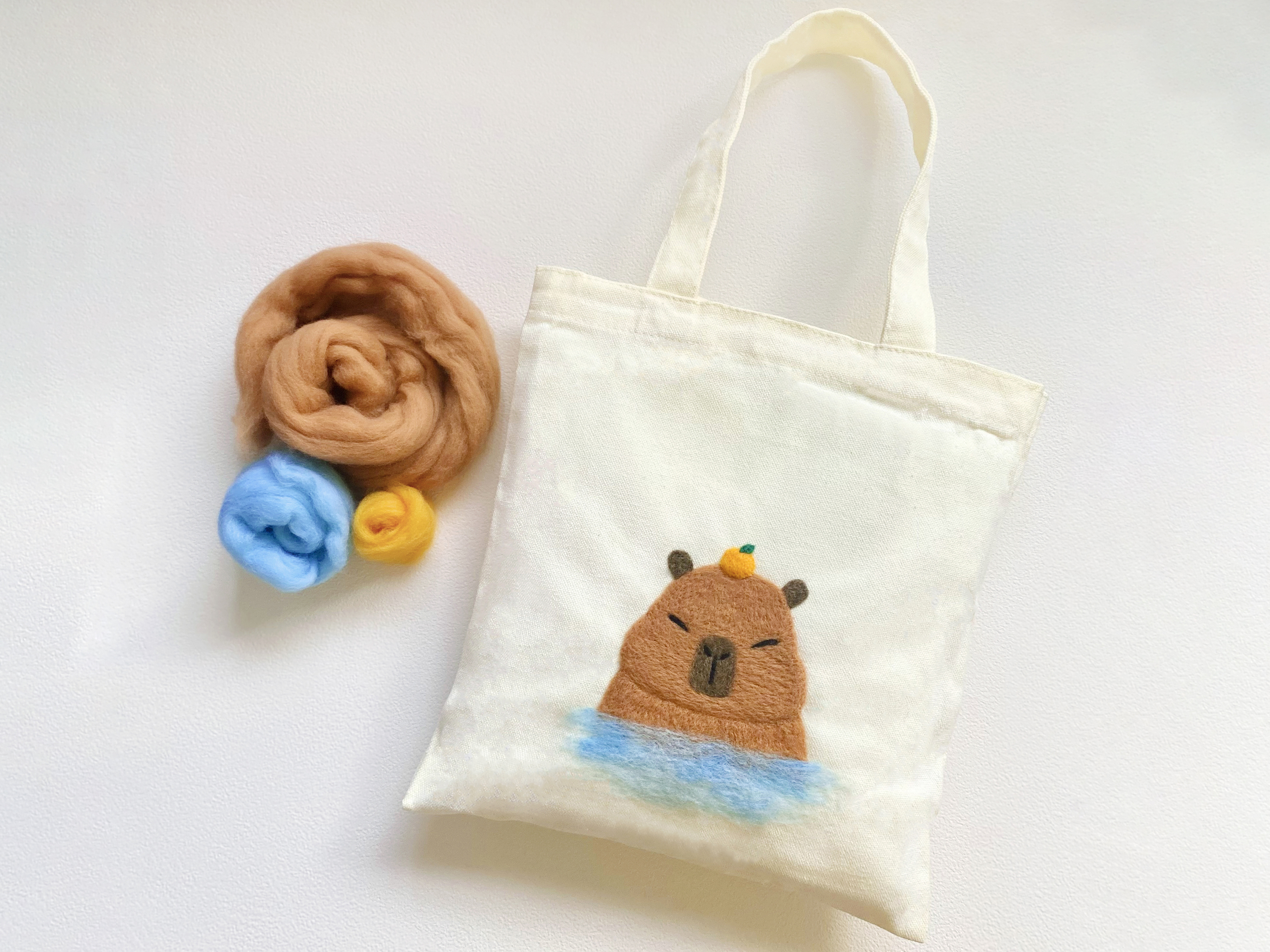 羊毛氈卡皮巴拉提袋