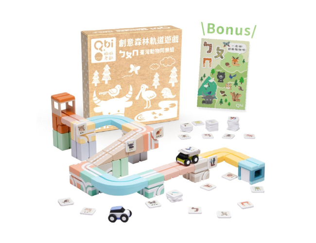 森林系列｜ㄅㄆㄇ臺灣動物同樂組